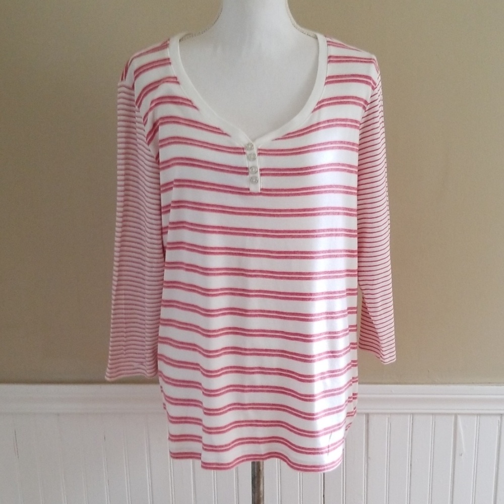 Kim Rogers Long Sleeve Shirt Size XL